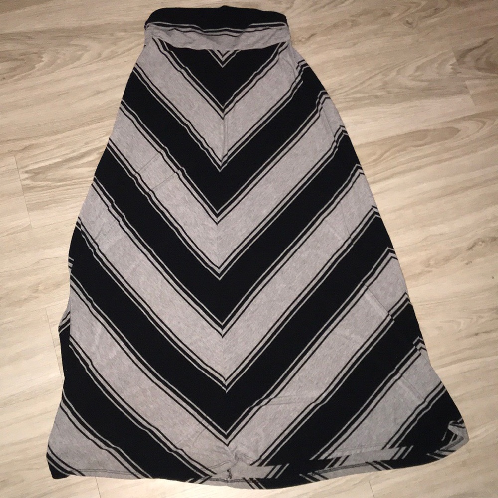 2 Maternity maxi skirts